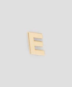 Single Brass E Charm