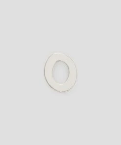 Single Brass O Charm