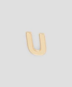 Single Brass U Charm