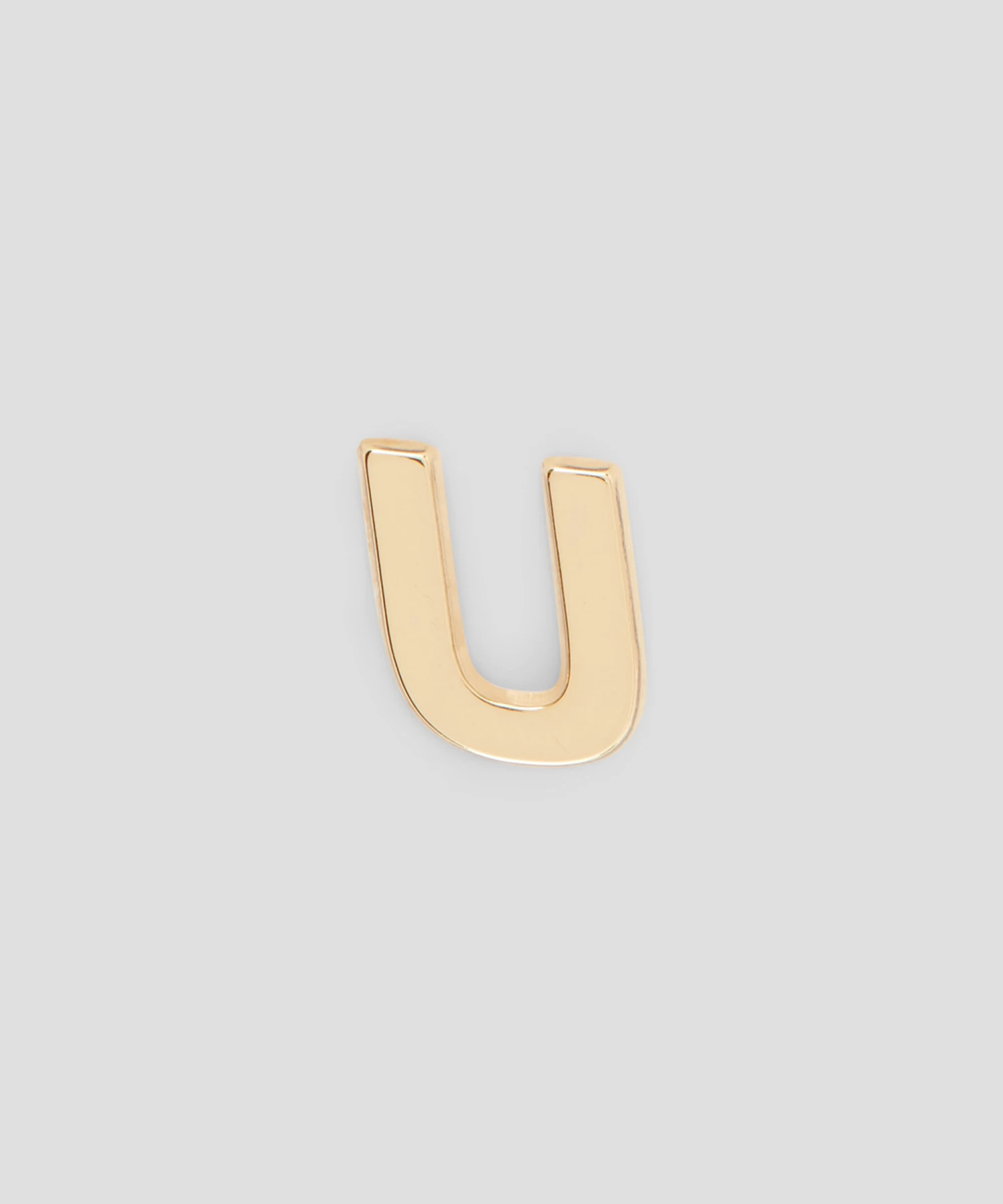 Single Brass U Charm