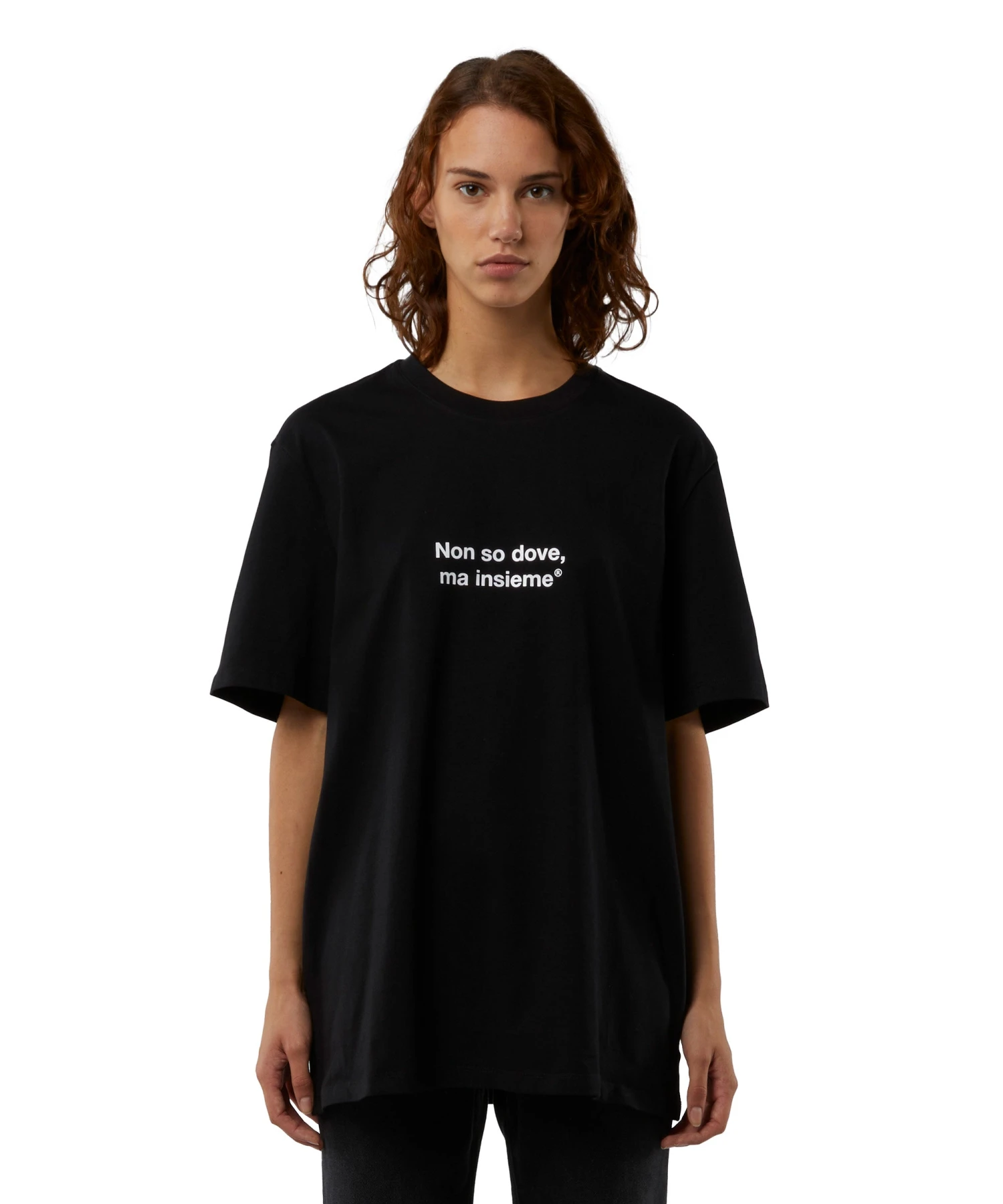 T-shirt Quote "Non So Dove, Ma Insieme" - Image 3