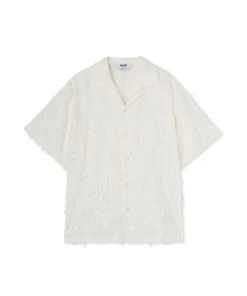 Jacquard Fil Coupè Bowling Shirt