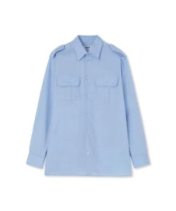 Poplin Pocketed Shirt