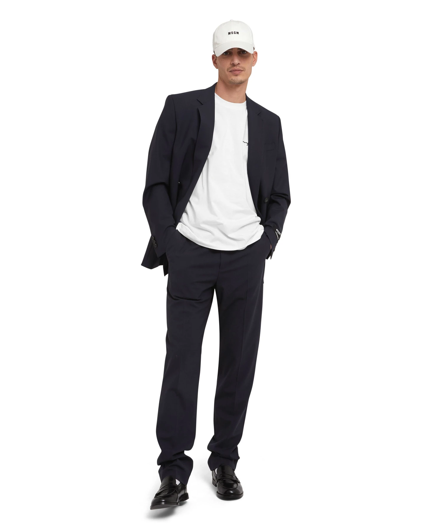 T-Shirt With Embroidered Cursive Logo - Image 5