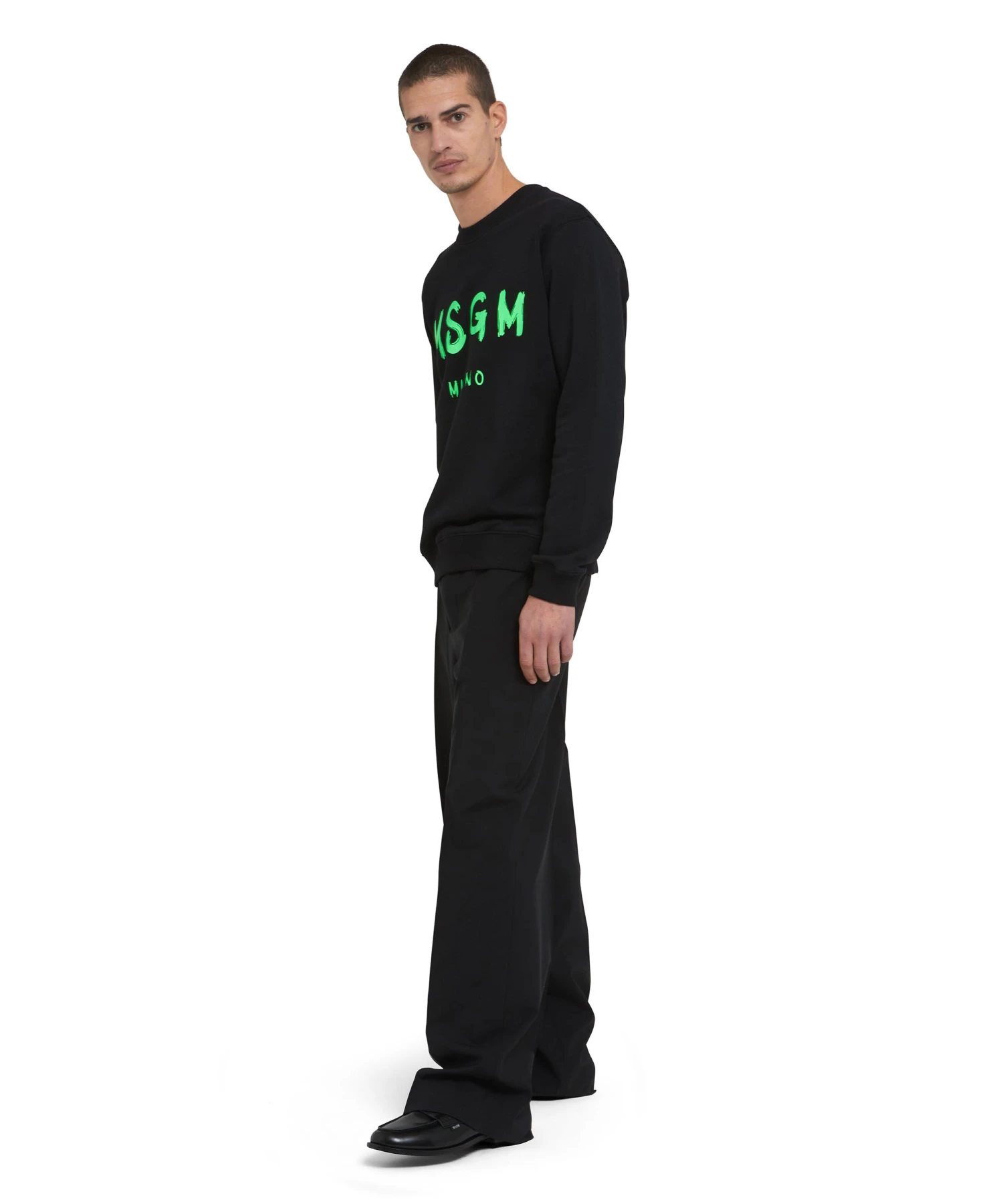 Sweatshirt With Brushstroke Logo - Image 5