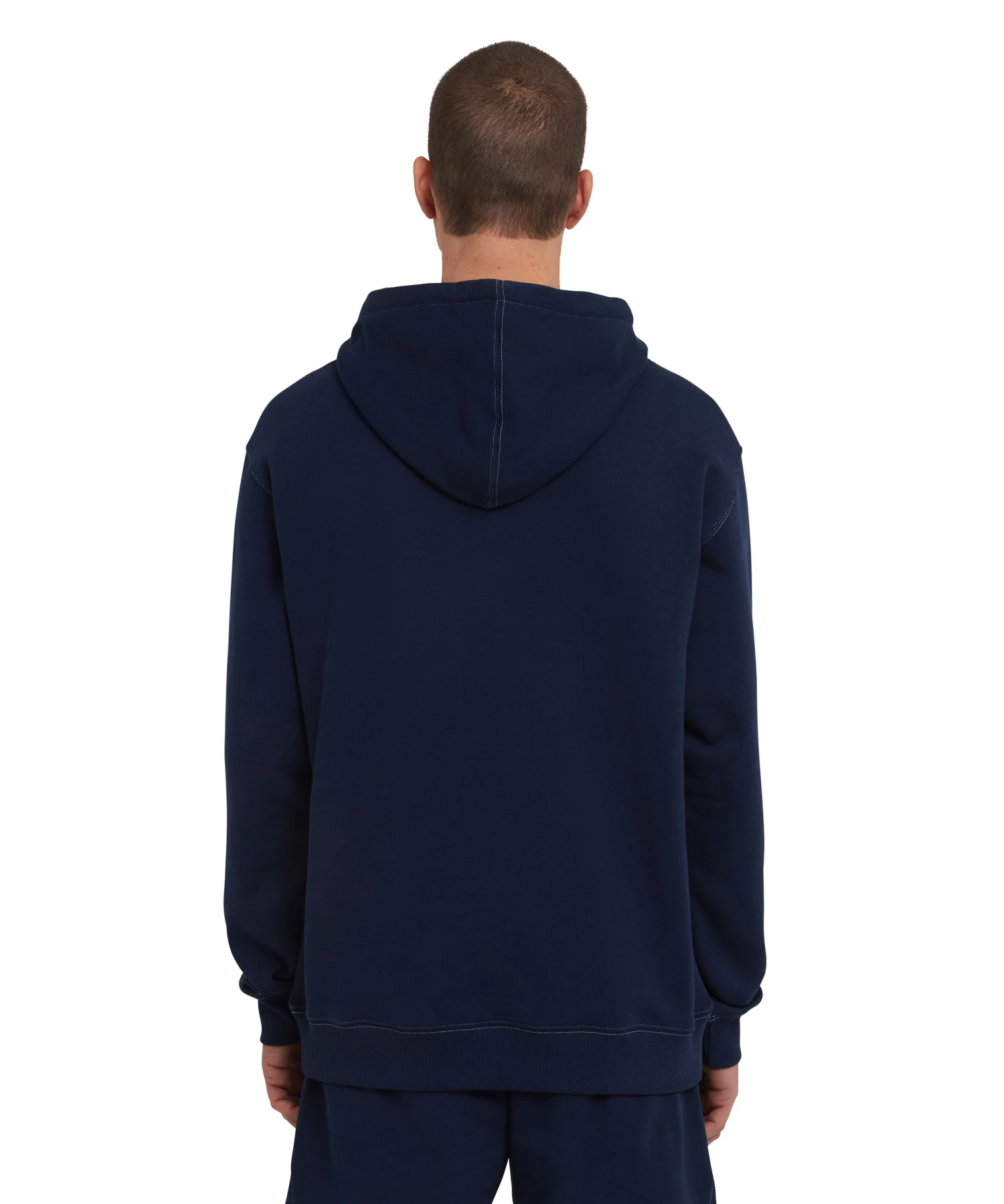 Hooded Sweatshirt With Embroidered Cursive Logo - Image 3