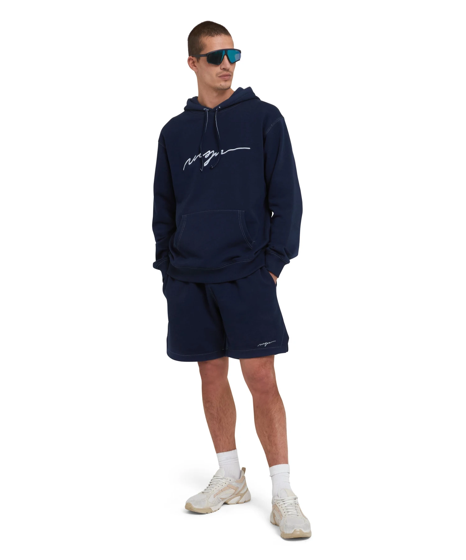 Hooded Sweatshirt With Embroidered Cursive Logo - Image 5