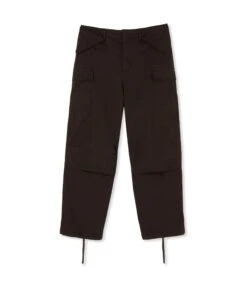 Gabardine Cotton Cargo Pants
