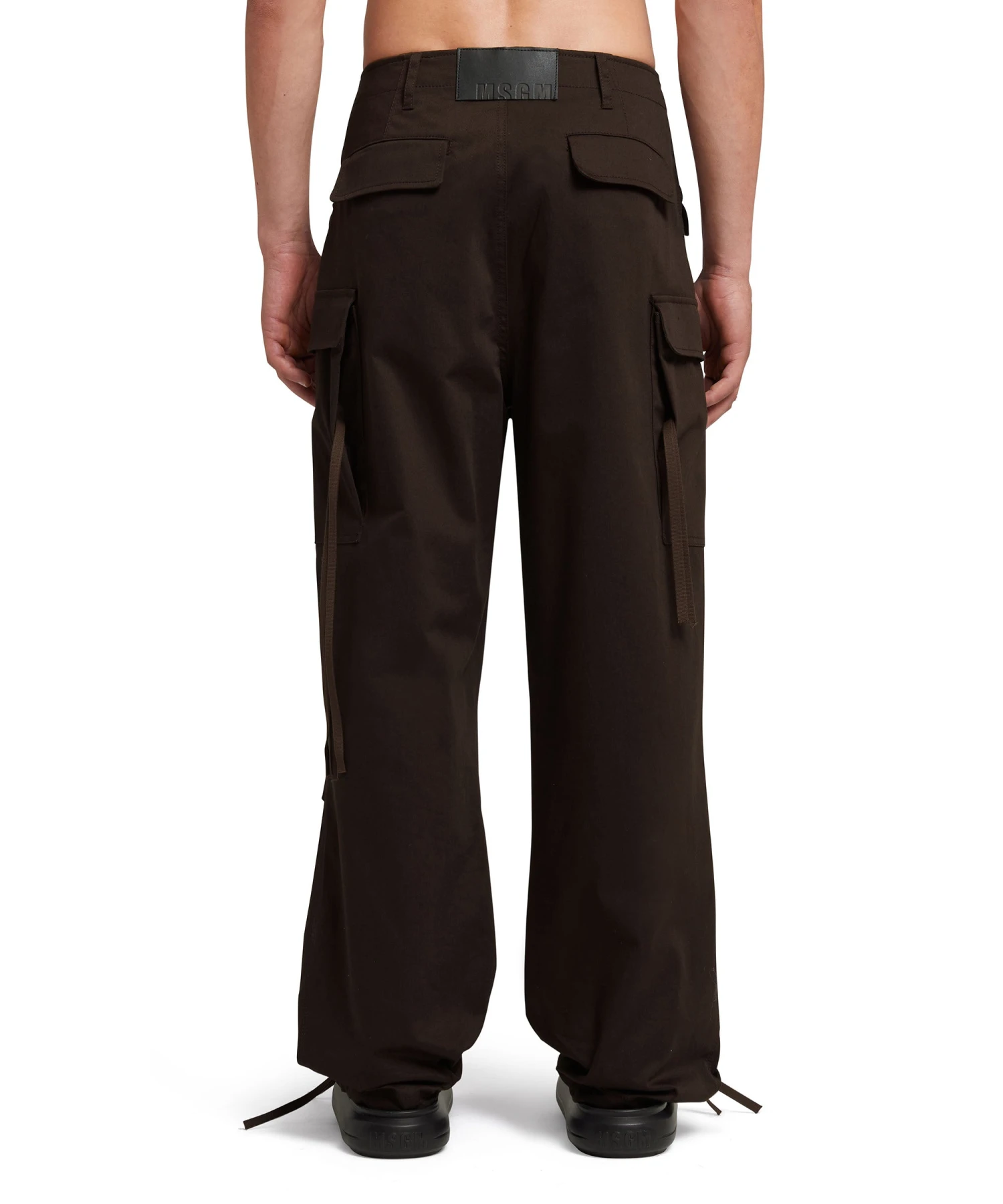 Gabardine Cotton Cargo Pants - Image 3