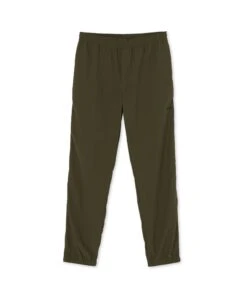 Nylon Pants With Elasticized Waistband