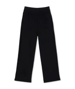 Sweat Pants With Double Elastic Waistband Logo