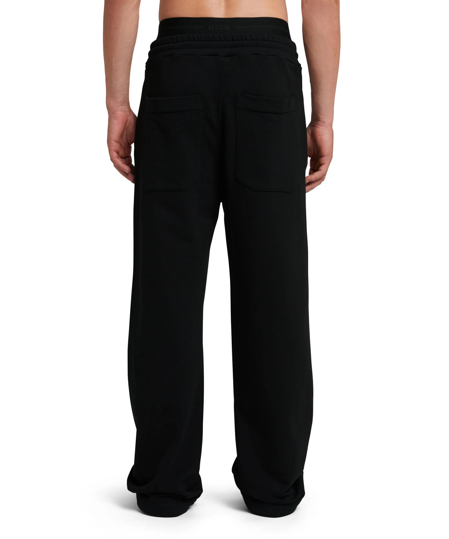 Sweat Pants With Double Elastic Waistband Logo - Image 3