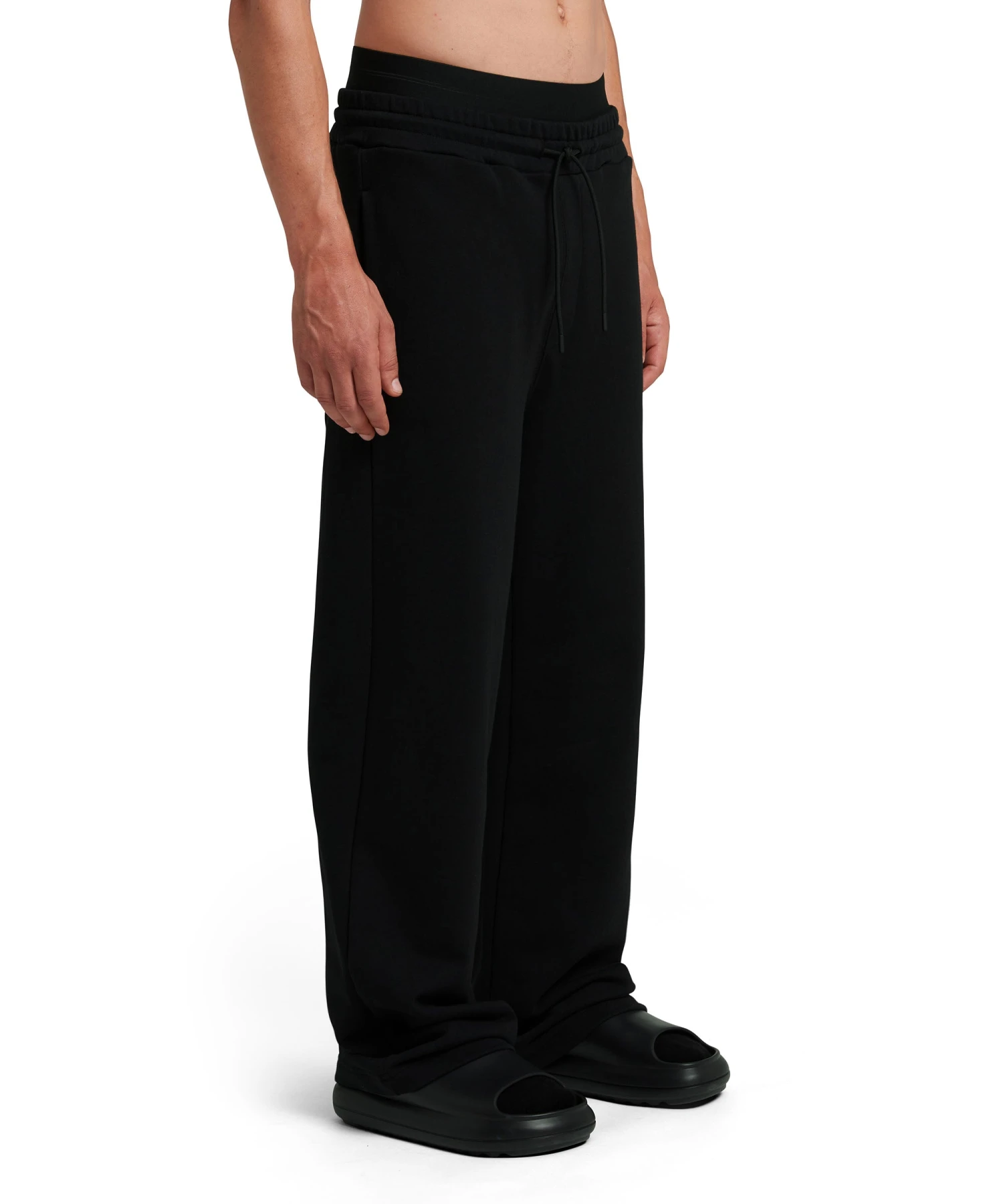 Sweat Pants With Double Elastic Waistband Logo - Image 4