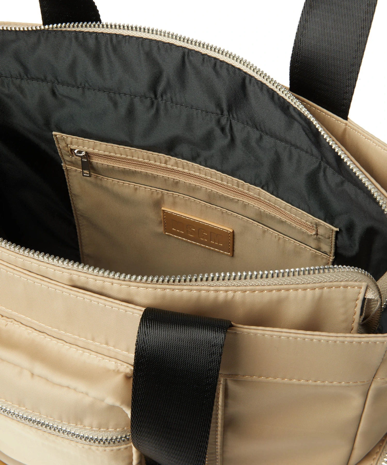 Multi-pocket Nylon Tote Bag - Image 4