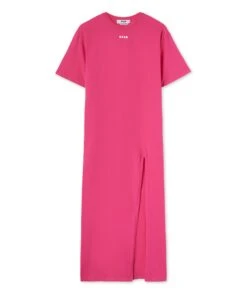 Long T-Shirt Dress With Logo