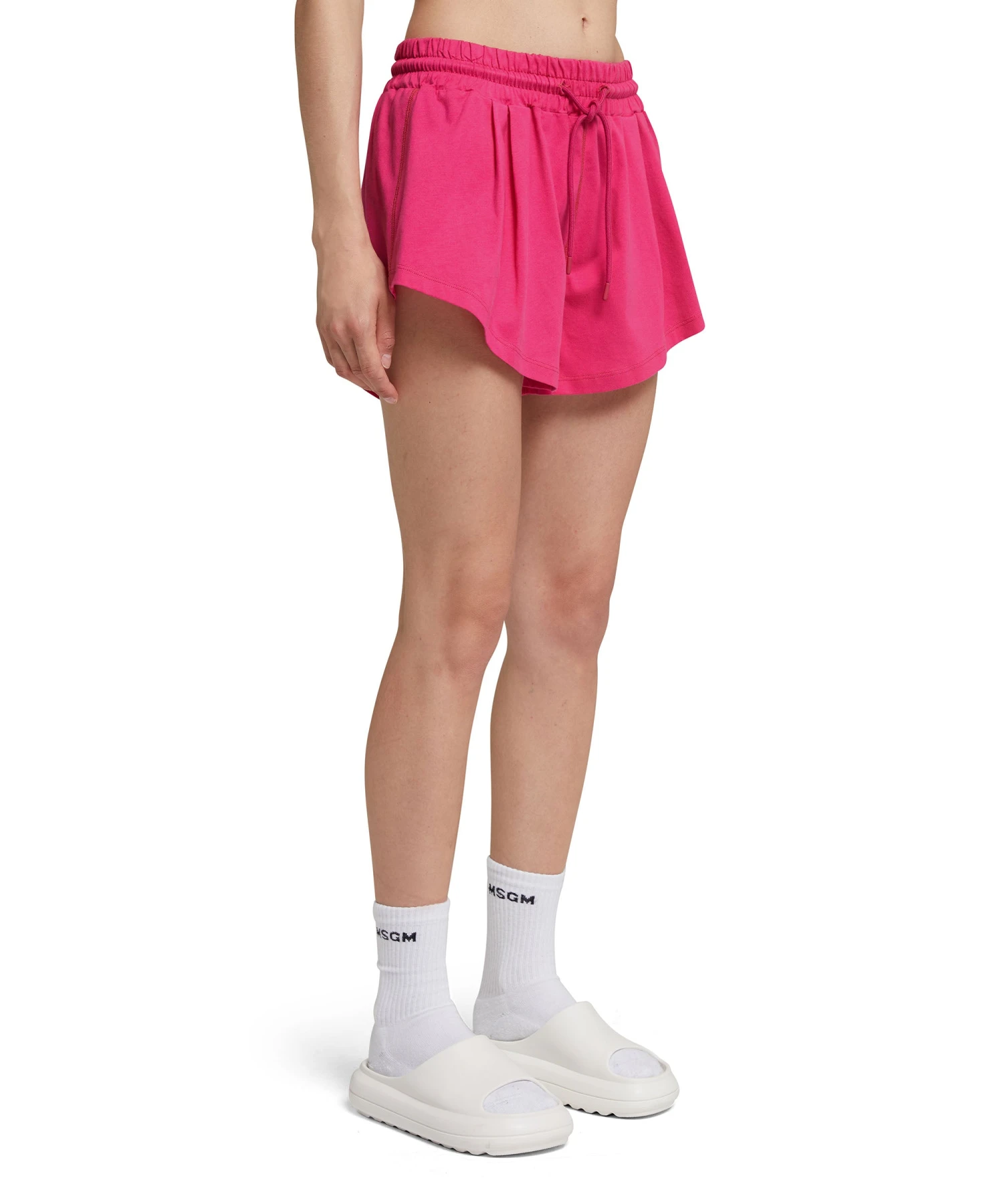 Sweatshirt Shorts With Embroidered Logo - Image 4