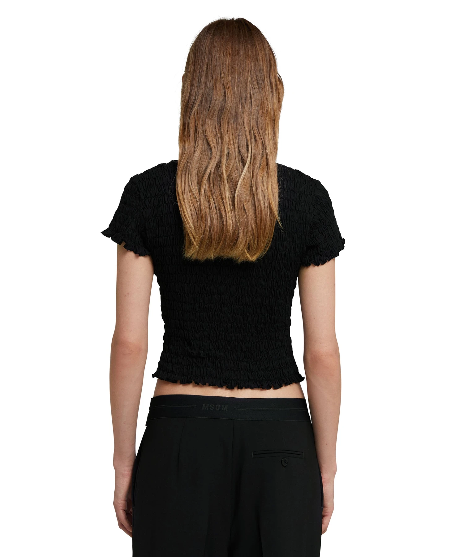 Embossed T-Shirt With New Brushstroke Logo - Image 3