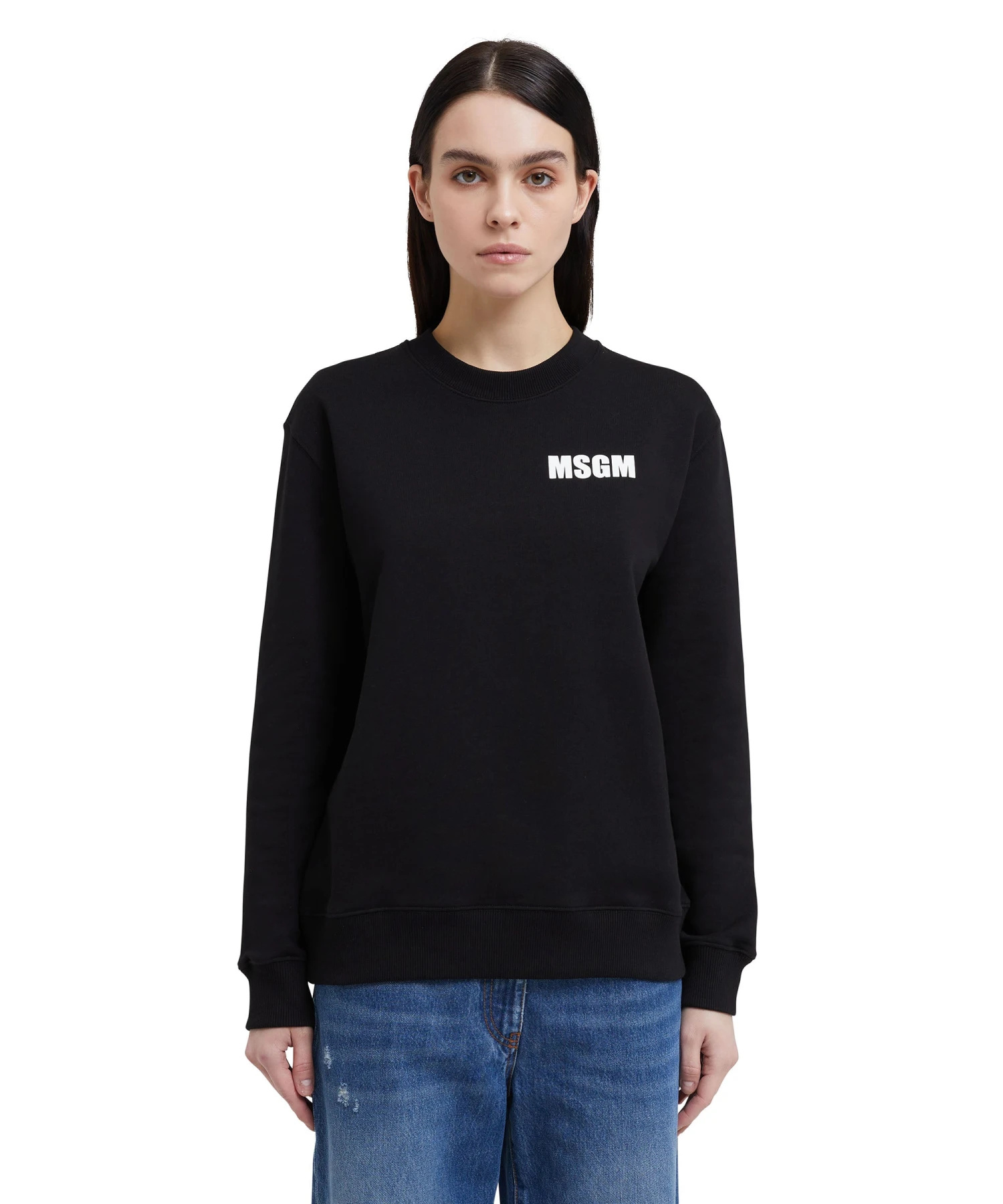 Sweatshirt With "Never Look Back" Logo - Image 2