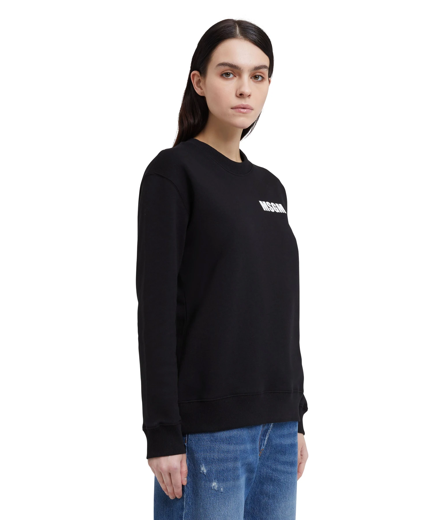 Sweatshirt With "Never Look Back" Logo - Image 4