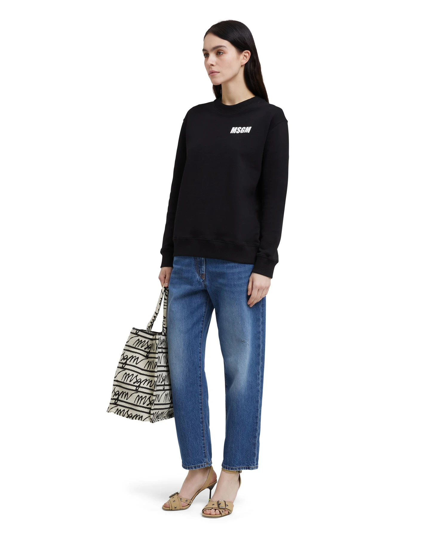 Sweatshirt With "Never Look Back" Logo - Image 5