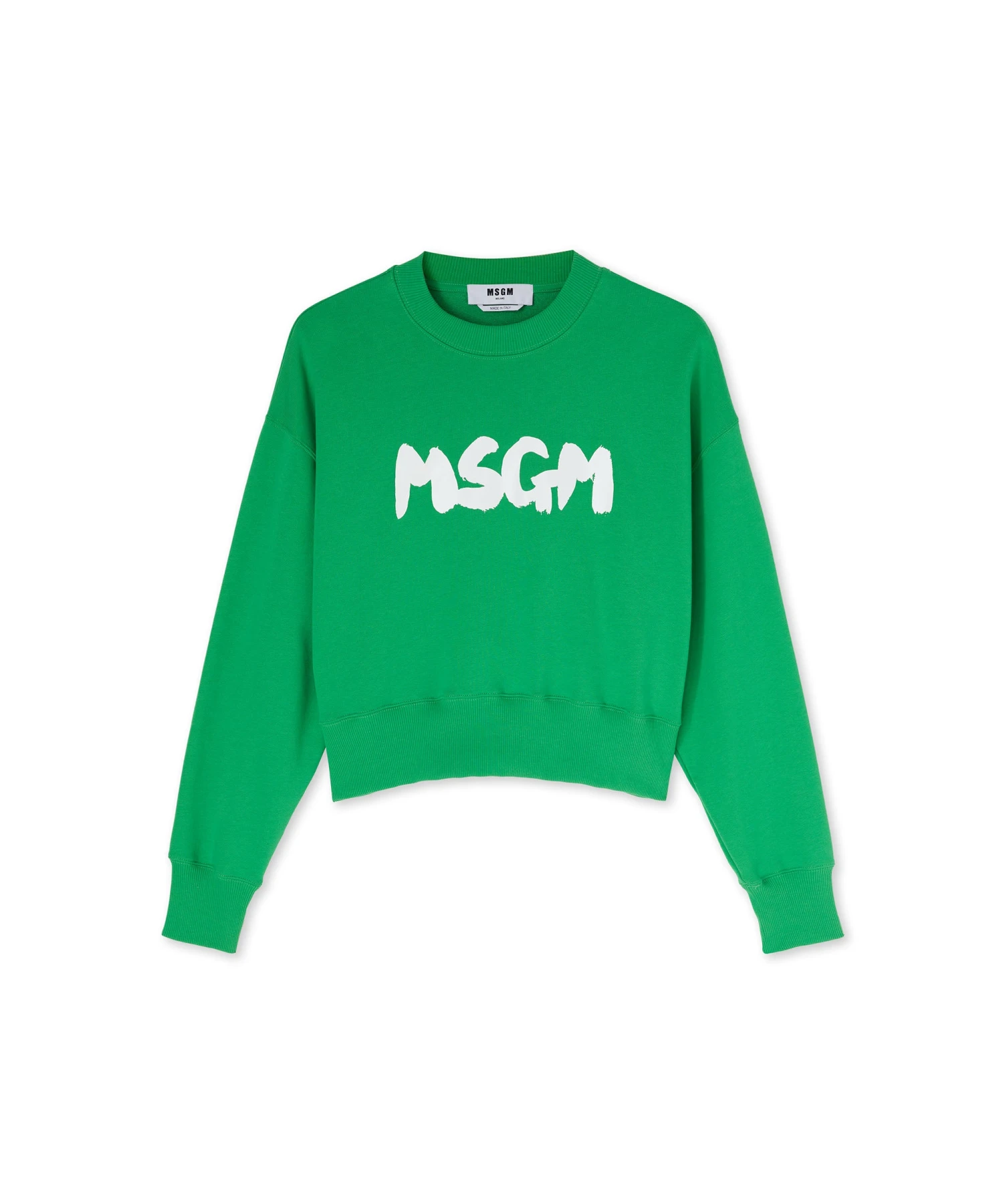 Sweatshirt With New Brushstroke Logo