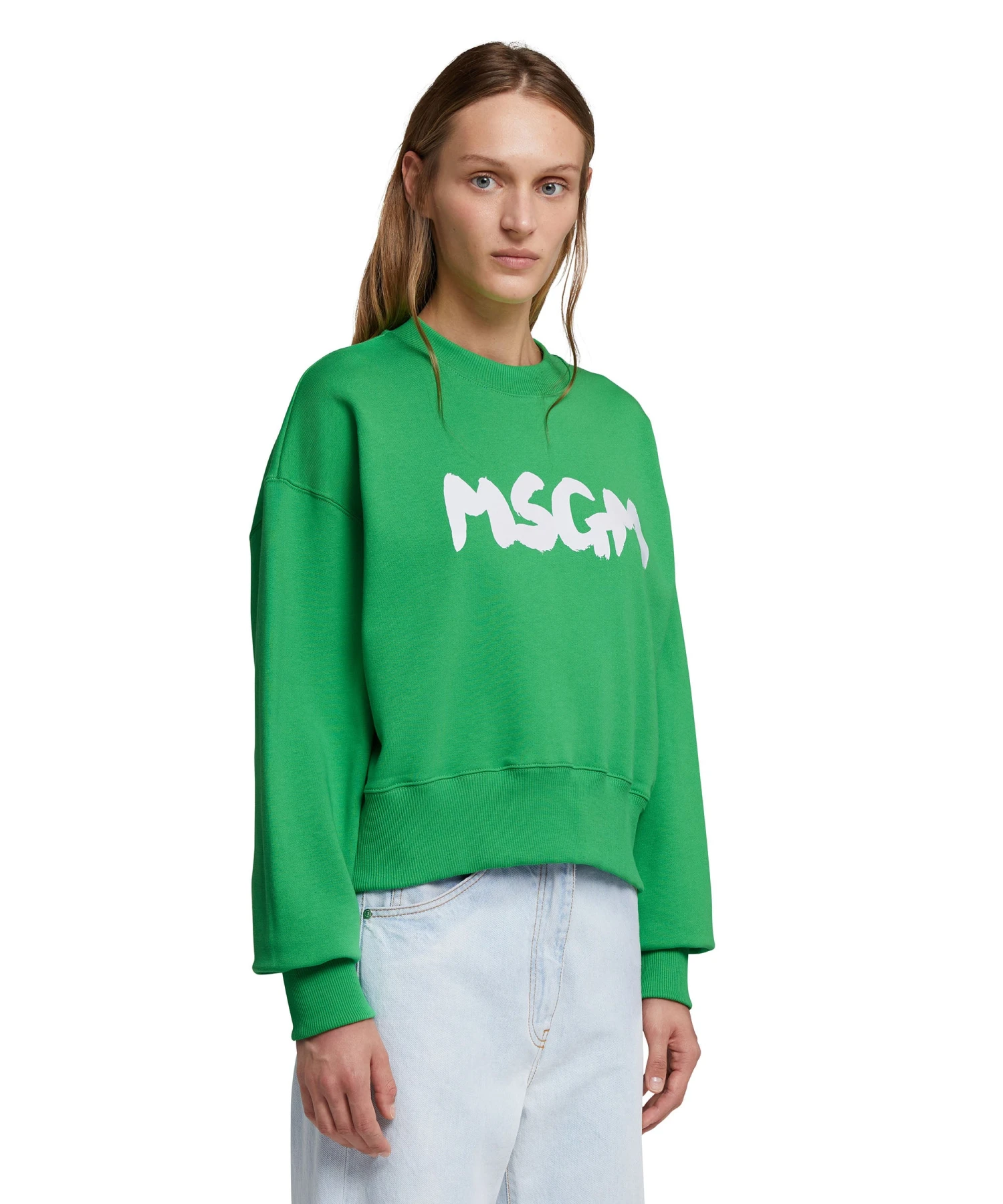 Sweatshirt With New Brushstroke Logo - Image 4