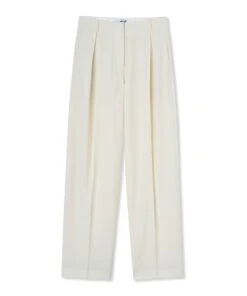Fresh Wool Pleated Pants