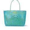 Large Woven Tote Bag With Logo