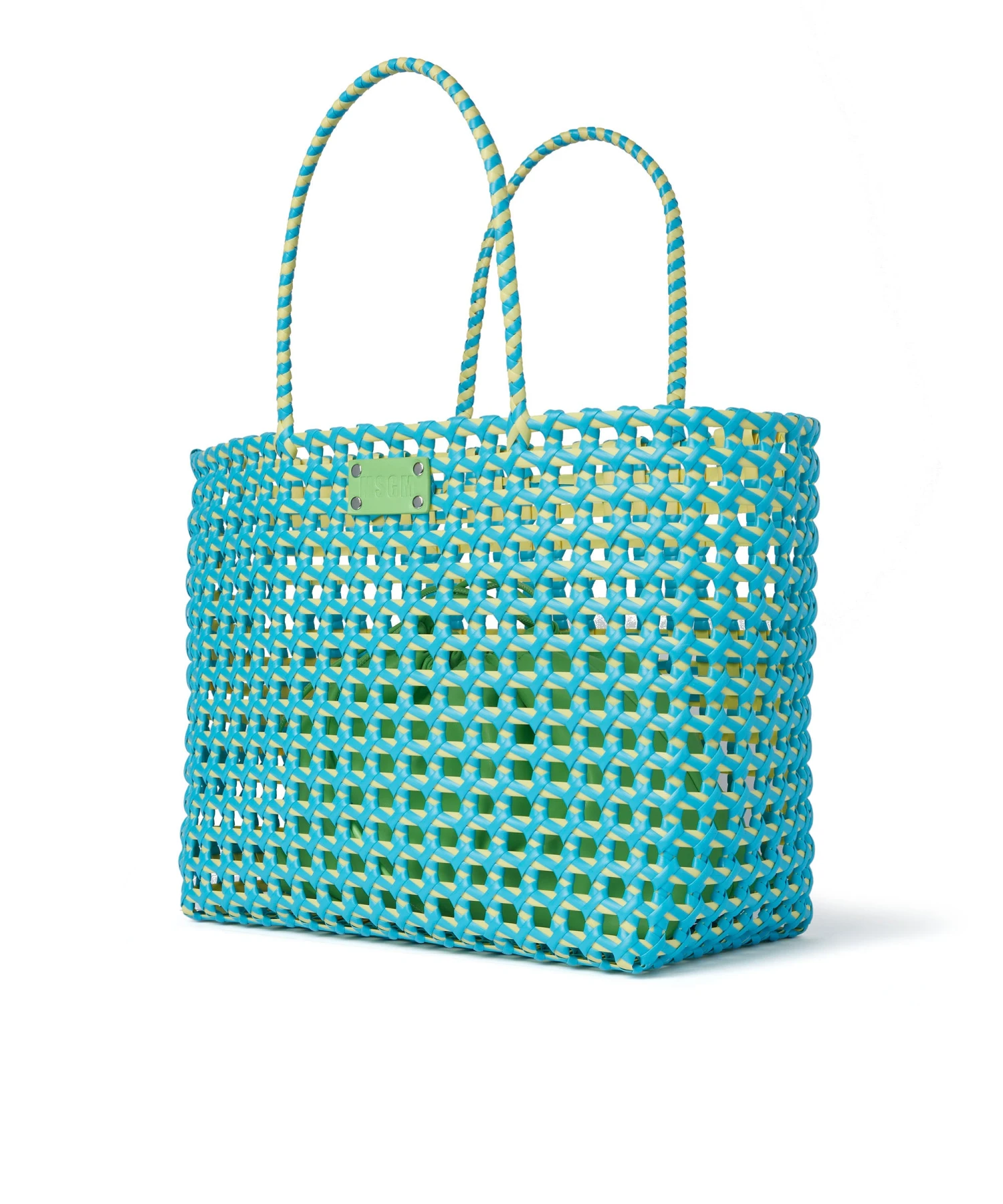 Large Woven Tote Bag With Logo - Image 3