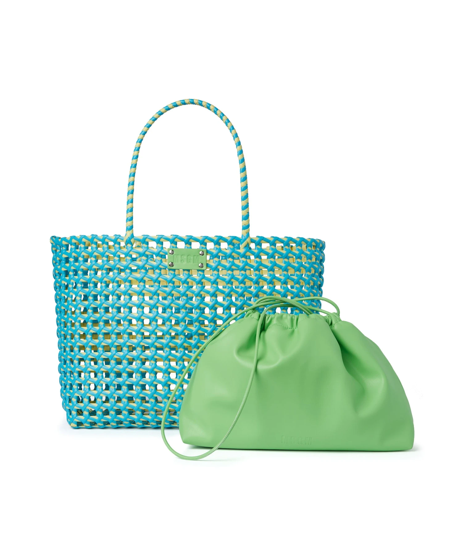 Large Woven Tote Bag With Logo - Image 4