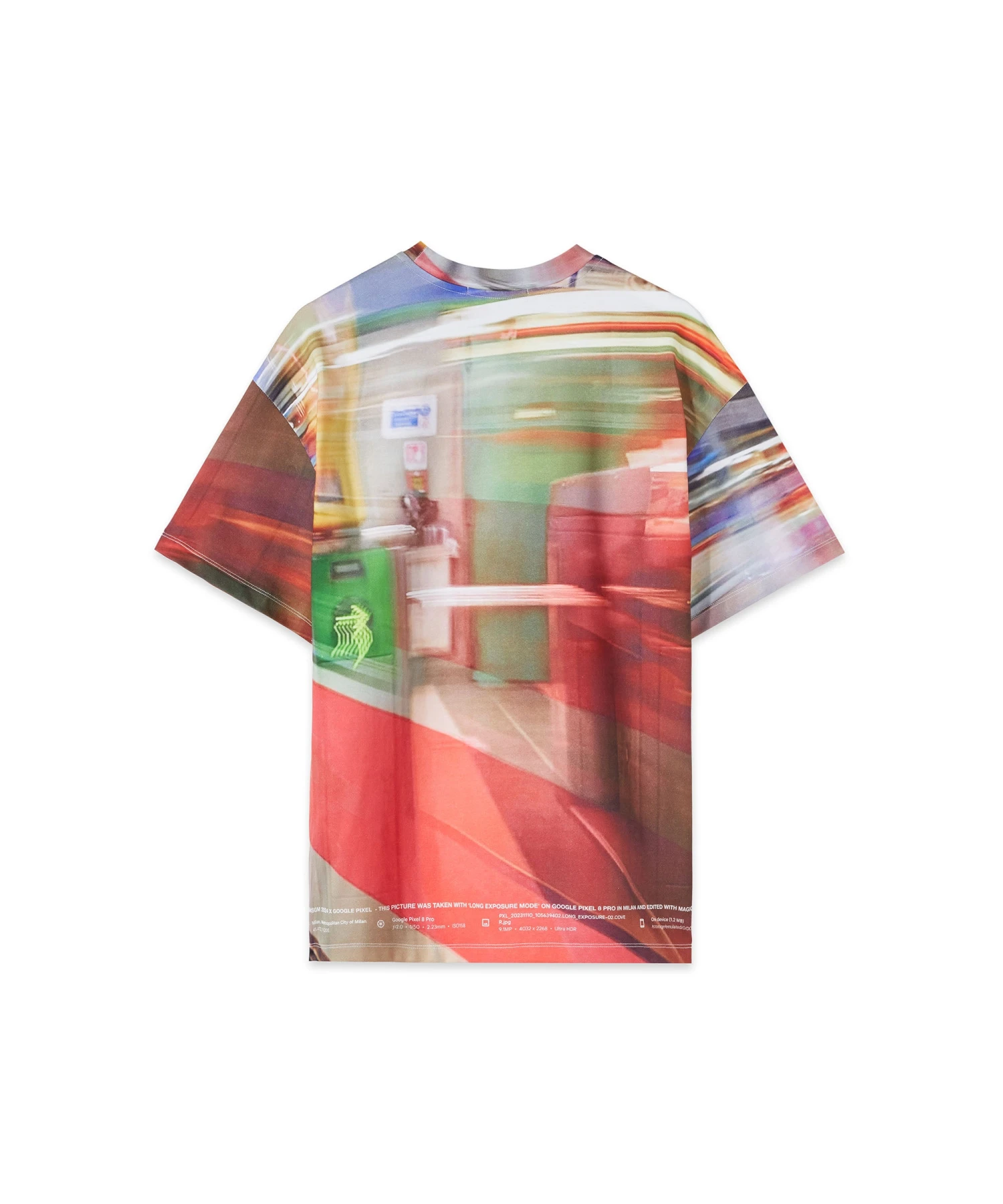 MSGM X Google Pixel "Daily Metro" Print All-over T-shirt - Image 2
